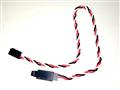 30cm (Futaba) with Hook 22AWG Twisted Servo Lead Extention (1pc) [9992000019-0]
